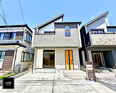 外観:1号棟 ■新しい暮らしが始まる場所で、家族の絆を深める 外観:1号棟 ■新しい暮らしが始まる場所で、家族の絆を深める