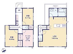 府中市新町2丁目　新築戸建　　全1棟　1号棟