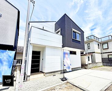 外観:2号棟 ■暮らしを彩る充実した設備仕様が備わった住まい 外観:2号棟 ■暮らしを彩る充実した設備仕様が備わった住まい
