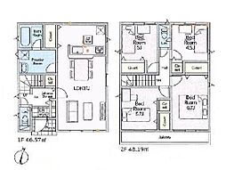 藤沢市城南2丁目第6 1期 新築戸建 全7棟 4号棟