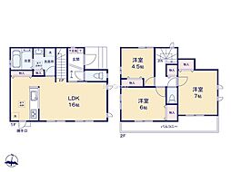 八王子市大塚 新築戸建 全2棟 B号棟