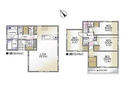 八王子市中山第1期　新築戸建　全3棟　1号棟