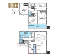 藤沢市本藤沢3丁目3期　新築戸建　全2棟　1号棟
