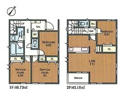 横浜市中区本郷町3丁目　新築戸建　全3棟　1号棟