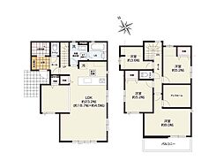 町田市木曽東4丁目8期　新築戸建　全2棟　1号棟