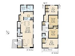 八王子市楢原町第2 新築戸建 全2棟 1号棟