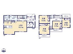 横浜市栄区庄戸3丁目　新築戸建　全1棟　1号棟