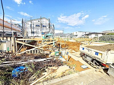 外観:8号棟 ■新しい暮らしが始まる場所で、家族の絆を深める 外観:8号棟 ■新しい暮らしが始まる場所で、家族の絆を深める
