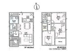 町田市大蔵町第38 新築戸建 全3棟 2号棟