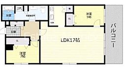 フローラルセントランドの間取図画像