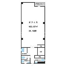 北堀江ワタリビルの間取図画像
