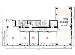 南森町丸井ビルの間取図画像
