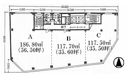 靱イーストビルの間取図画像