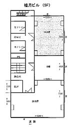 植月ビルの間取図画像