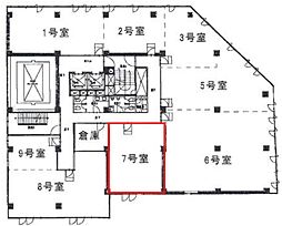 新大阪第2日大ビルの間取図画像