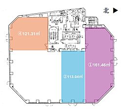 高麗橋ウエストビルの間取図画像