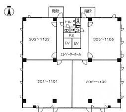 第6新大阪ビルの間取図画像