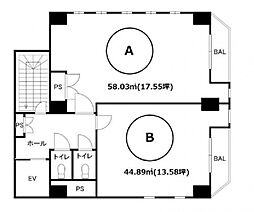 GAZELLERIO.6EASTの間取図画像