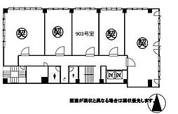 第一住建長堀橋駅前ビルの間取図画像