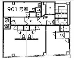 新大阪エクセルビルの間取図画像