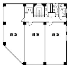 中島ビルの間取図画像