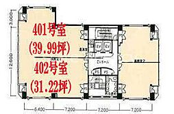 イトーピア扇町ビルの間取図画像