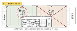 リンクハウス天王寺ビルの間取図画像
