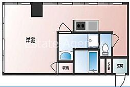 ラムール西天満の間取図画像