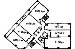 新大阪ビル西館の間取図画像