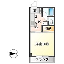 ペンギンズマンション  ｜ 岐阜県中津川市手賀野（賃貸マンション1K・1階・30.00㎡） その2