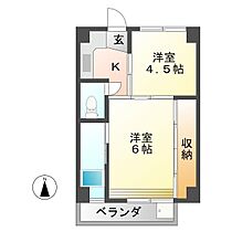 ビレッジハウス中津川　2号棟  ｜ 岐阜県中津川市手賀野（賃貸マンション2K・3階・28.98㎡） その2