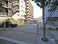 駐車場出入り口...