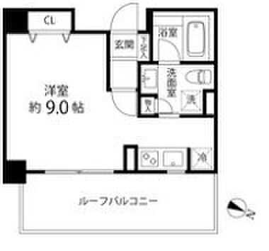 東京都板橋区志村3丁目(賃貸マンション1R・6階・28.99㎡)の写真 その2