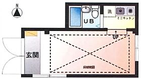 堀船マンション 1 ｜ 東京都北区堀船3丁目（賃貸マンション1R・1階・18.00㎡） その1