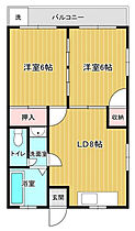 東京都足立区扇2丁目（賃貸マンション2LDK・3階・40.00㎡） その1