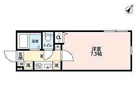 東京都荒川区西日暮里1丁目（賃貸マンション1K・3階・20.00㎡） その2