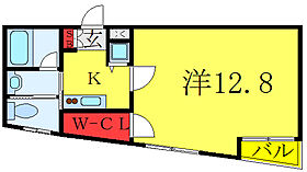 サンライズ田端II 105 ｜ 東京都北区田端新町3丁目21-8（賃貸マンション1K・1階・34.50㎡） その2