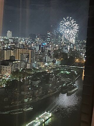 お部屋から天神...