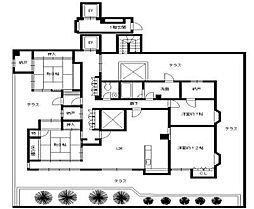 松本ハウスの間取図画像