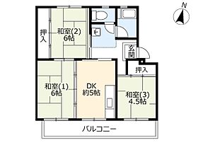 UR寝屋川  ｜ 大阪府寝屋川市明徳2丁目（賃貸マンション2LDK・2階・53.08㎡） その2