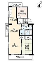 UR鈴の宮  ｜ 大阪府堺市中区八田北町（賃貸マンション2LDK・4階・71.80㎡） その2