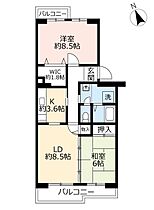 UR助松  ｜ 大阪府泉大津市助松団地（賃貸マンション2LDK・5階・66.28㎡） その2