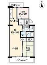 UR鈴の宮  ｜ 大阪府堺市中区八田北町（賃貸マンション2LDK・4階・69.81㎡） その2