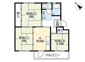 UR鶴山台  ｜ 大阪府和泉市鶴山台2丁目（賃貸マンション2DK・4階・47.71㎡） その2