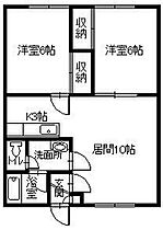 ヴィプレ820 202 ｜ 北海道旭川市八条通20丁目（賃貸アパート2LDK・2階・51.03㎡） その2