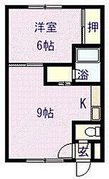 間取図画像 1DK