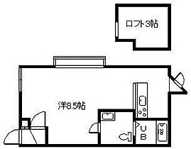 クラブハウス・レ・ヴェルーゼ 3A ｜ 北海道旭川市神楽四条13丁目（賃貸アパート1K・3階・32.40㎡） その2