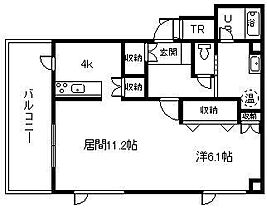 FGマンション 201 ｜ 北海道深川市二条（賃貸マンション1LDK・2階・52.44㎡） その2