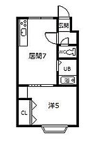 ノーザンエポックA・B B-201 ｜ 北海道深川市文光町（賃貸アパート1DK・2階・29.16㎡） その2