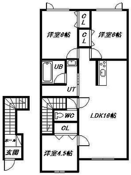 間取：間取り